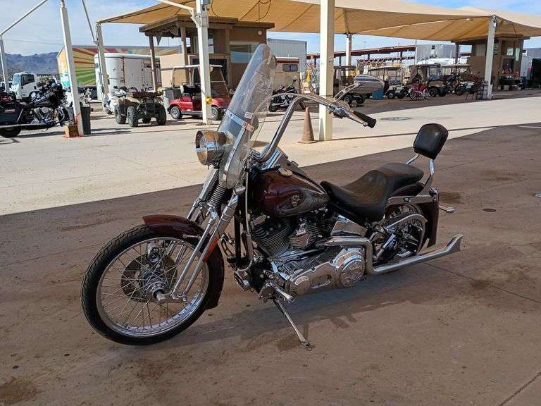 2003  Harley-Davidson  FXSTSI  Motorcycle