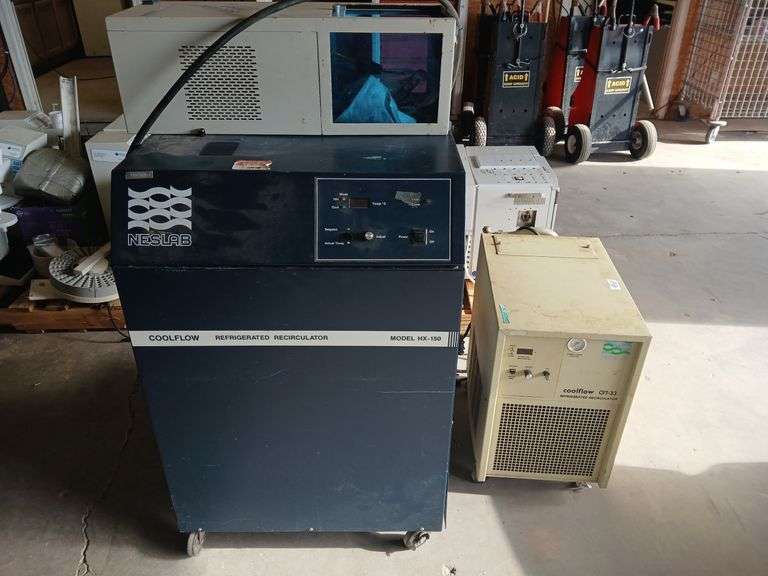(1 Qty) NESLAB CoolFlow Refrigerated Recirculator Model HX-150, (1 Qty ...