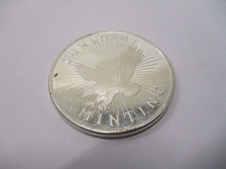 999 Fine Silver 1 Troy Oz Coin
