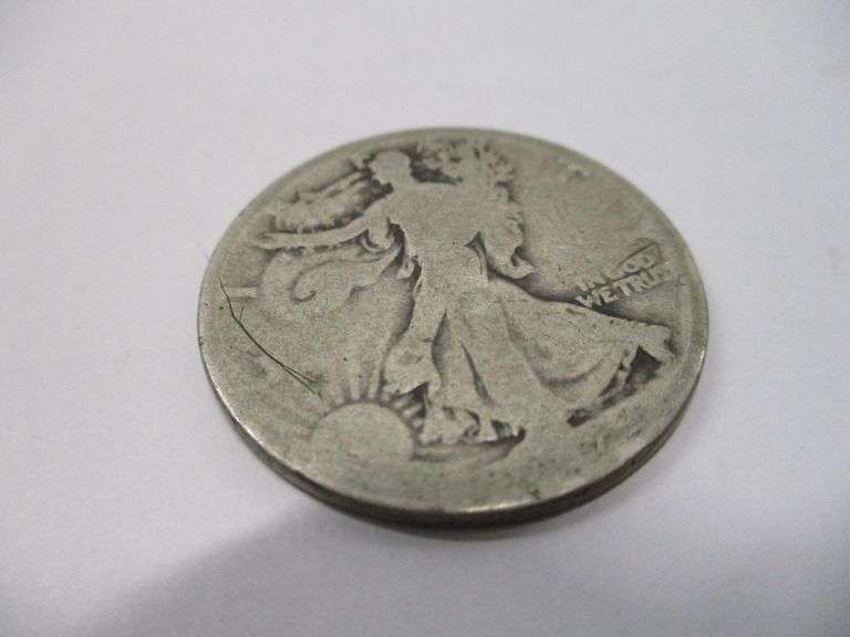 Walking Libery Coin (Worn)