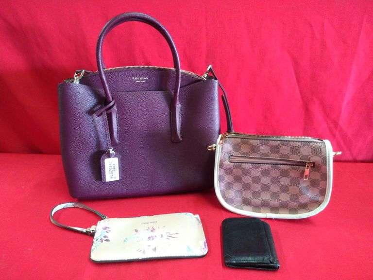 (4pc) Kate Spade New York, Nine West, Small Side Bag, Wallet