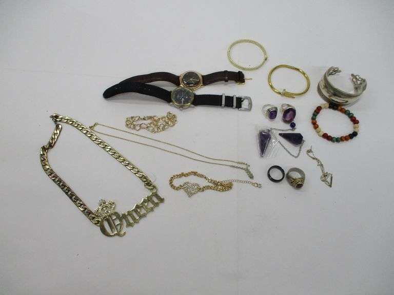 Assorted Costume Jewelry Plus More
