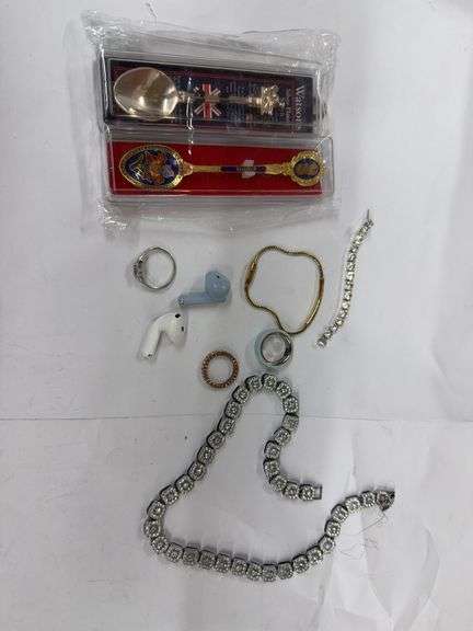 Assorted Costume Jewelry + More