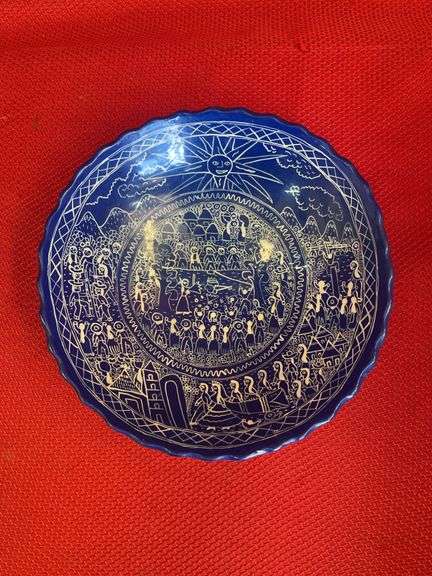 (1 Qty)Hand Painted Ceramic Pottery