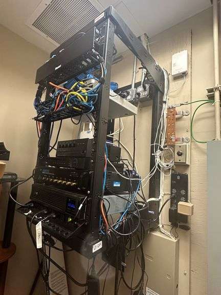 All Electronics including Cisco Meraki MS120-48LP, TOA BG-2120 Mixer Amplifier, Dahua NVR4216-4KS2 1