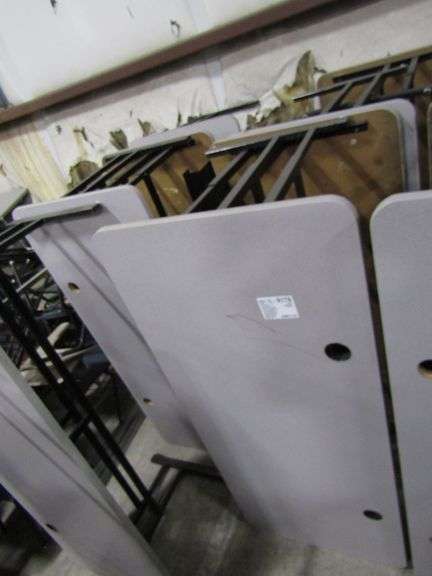 (4) Heavy Duty Tables