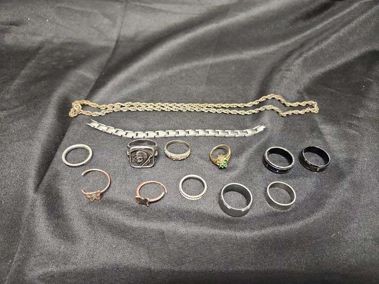 1 (Qty) Bag Of Assorted Costume Jewelry