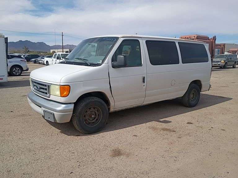 2003  Ford  E150 Club Wagon  Cargo Van