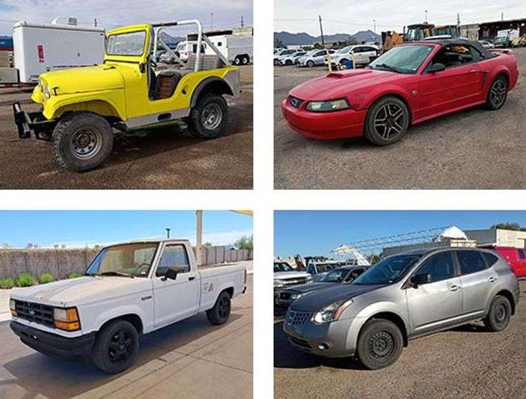 6859 - Phoenix & Tucson NonRunning/Stationary Vehicle Auction - March 27, 2026