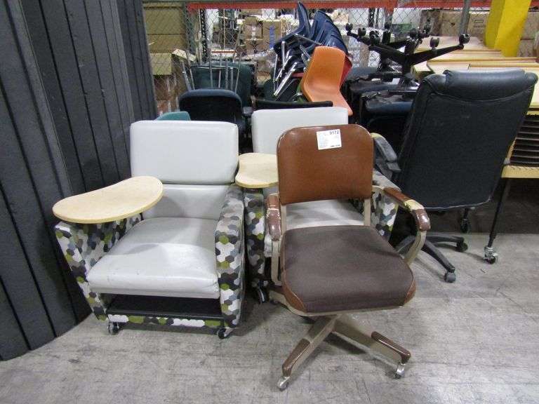 Large Group of Misc Kid Chairs and Office Chairs
