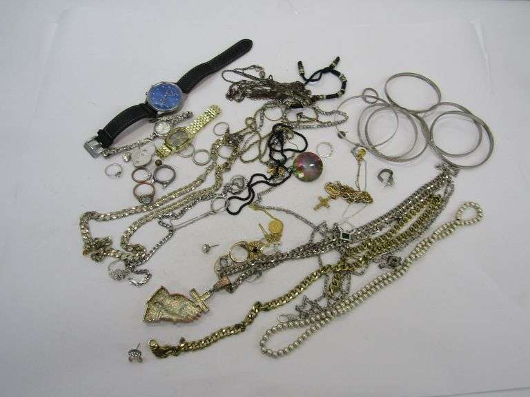 Assorted Costume Jewelry + More (Includes 925 Silver)
