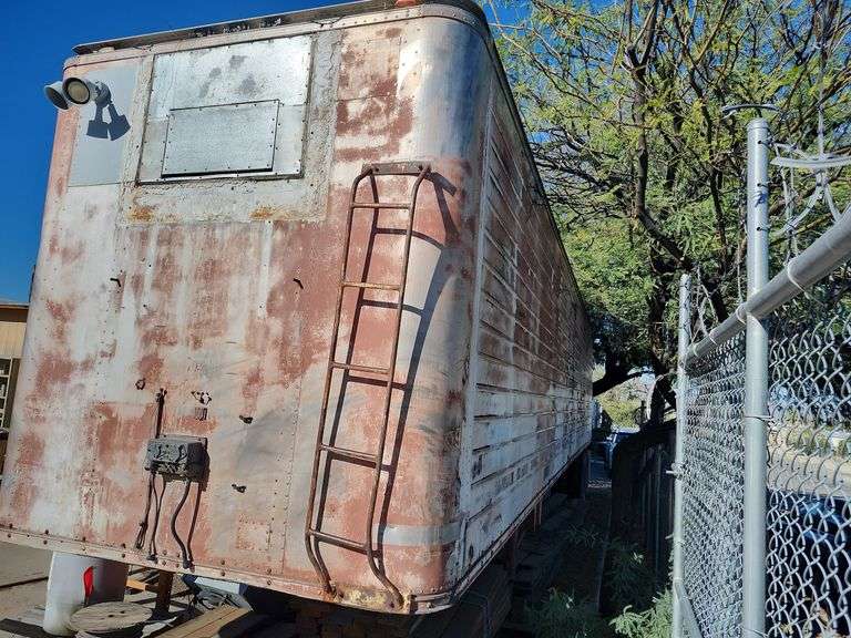 1961 TIMPTE TT10 Semi-Trailer Storage Trailer