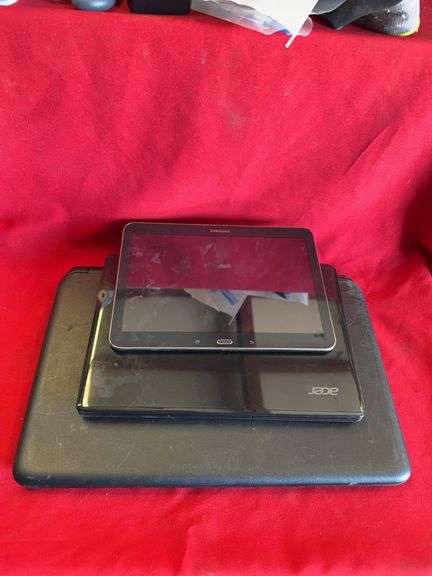 (1 Qty) HP Laptop (1 Qty) Acer Laptop (1 Qty) Samsung Tablet