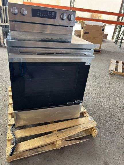 30-inch LG smart electric wall oven in stainless steel.SN 507VMPYOCO64 ...
