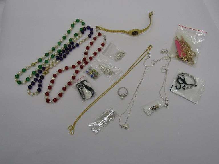 Assorted Costume Jewelry (Includes Pearls)