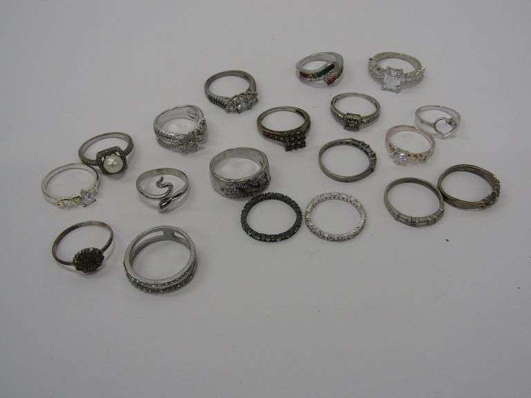 Assorted 925 Silver Rings