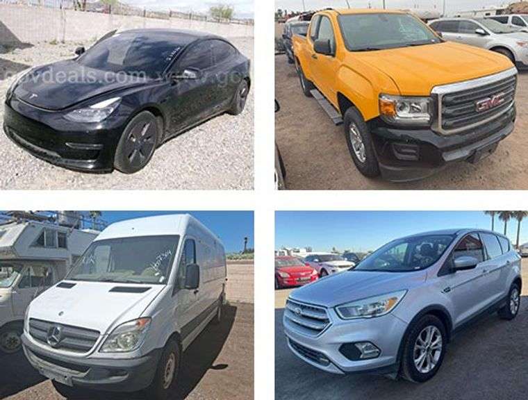 6874 - Phoenix & Tucson NonRunning/Stationary Vehicle Auction - April 24th, 2026