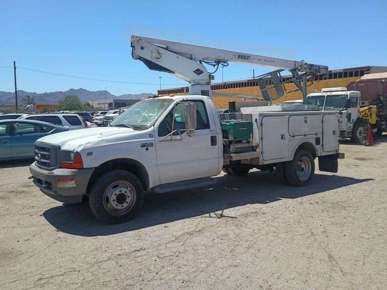 2001  Ford  F450 Super Duty   Bucket Truck