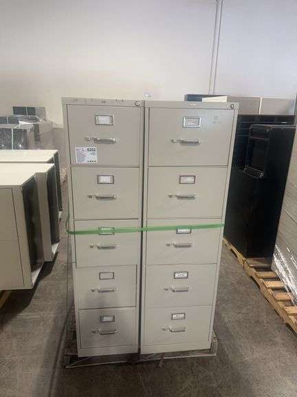 (P) (5) Pallets of Office Furniture Metal