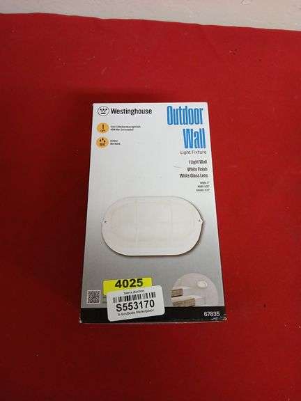 Westinghouse Outdoor Wall Light Fixture