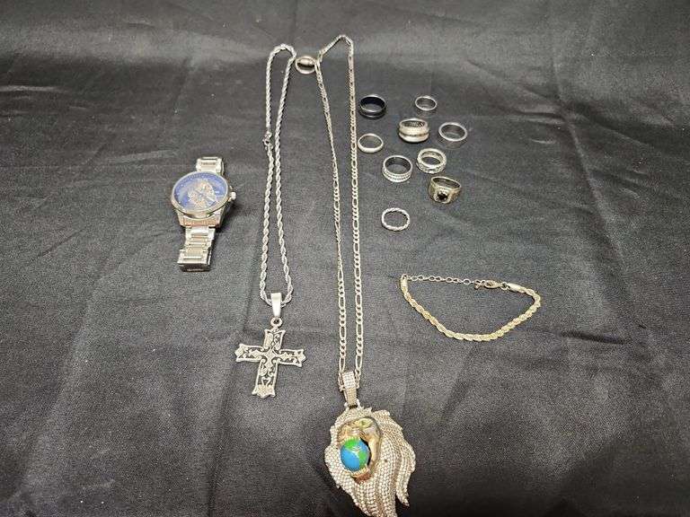 1 (Qty) Bag Of Assorted Costume Jewelry