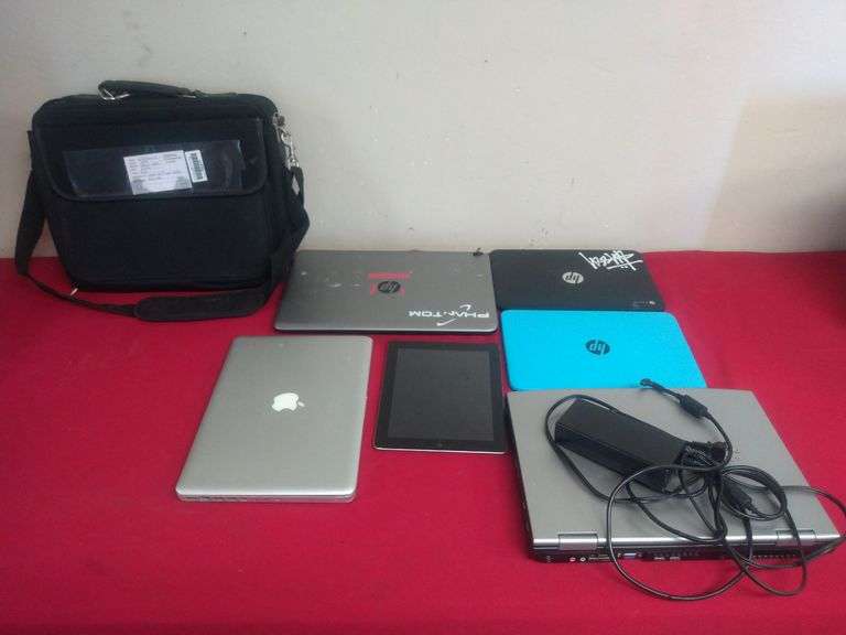 Various Laptops: Apple, HP, Gateway, iPad