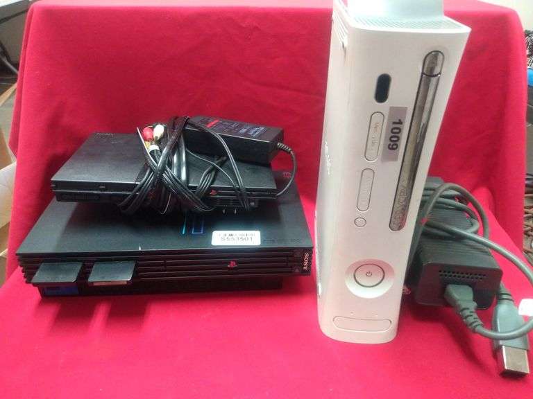 (2 Qty) PS2, (1 Qty) XBOX 360