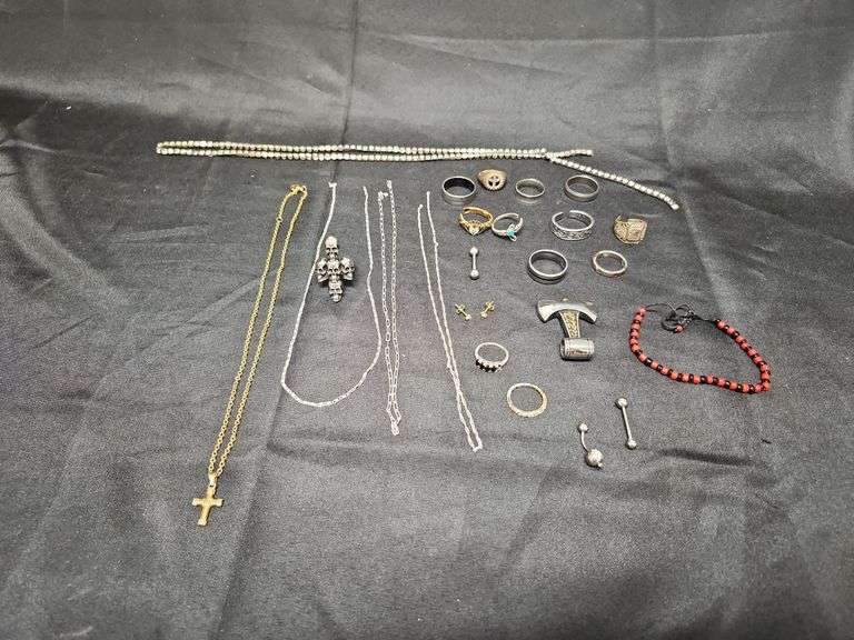 1 (Qty) Bag Of Assorted Costume Jewelry