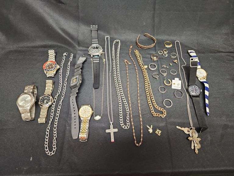 1 (Qty) Bag Of Assorted Costume Jewelry