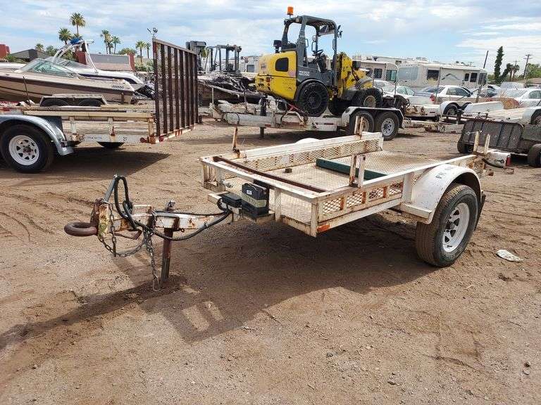 2000  BigTex  8FTLILTEX  Utility Trailer