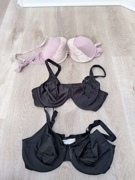 (3 Qty) Women’s Bras Size:38C