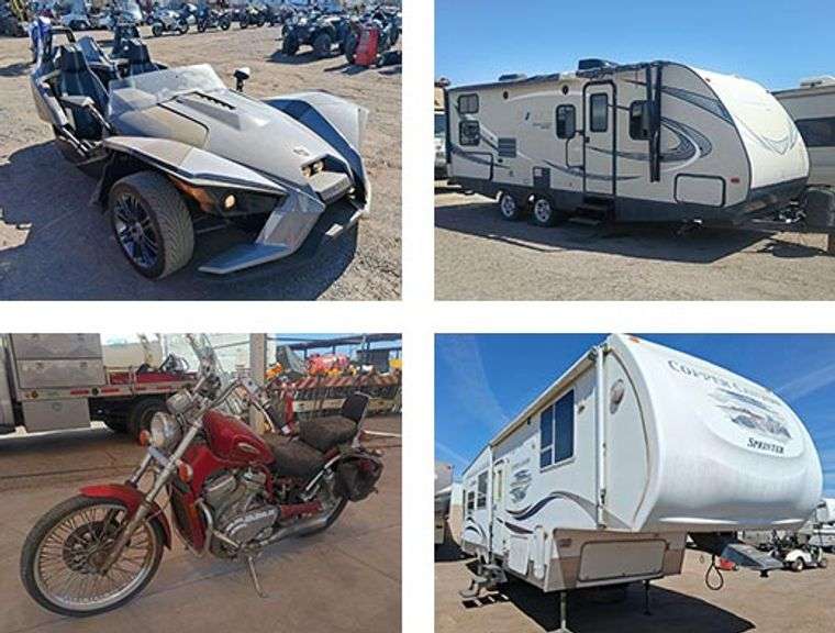 6920 - Phoenix & Tucson Boats, RV's, Motorcycles, & Carts Auction - July 24th, 2026