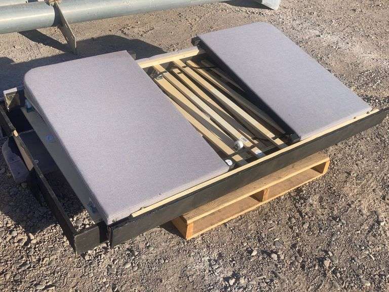 Twin size bed frame.