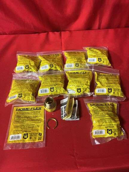 (10) HOME-FLEX
1 in. CSST x 1 in. FIPT Brass Female Adapters