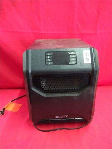 Utilitech 1500 -Watt Infrared quartz Cabinet Indoor Electric Space Heater with Thermostat