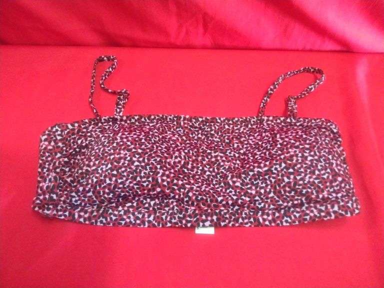 Brick Red Leopard Bathing Suit Tops (20)