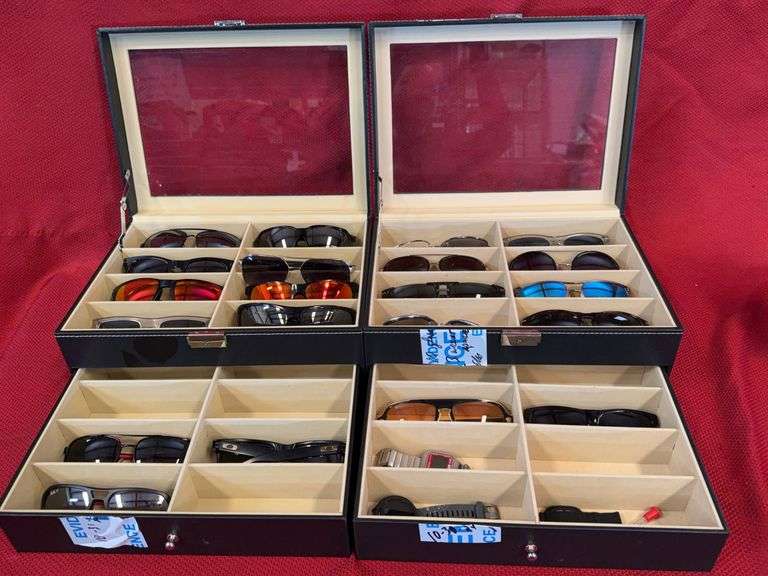 (21 Qty) Sunglasses w/ Case