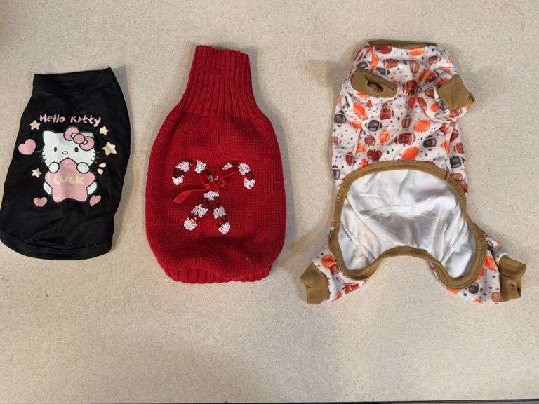 (3 Qty) Small Dogs Clothing