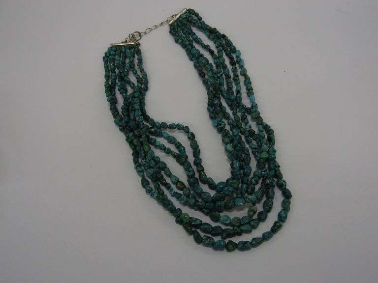 Desert Rose Trading Turquoise 7 Strand Necklace