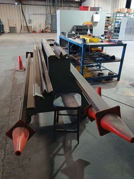 Large Lot of CNC Mill & Press Brake Tooling, Dies, Holders, Inserts & Storage Cabinets