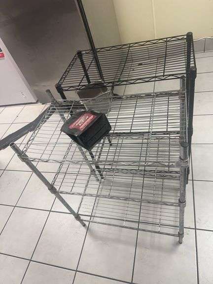 3-Tier Metro Style Rack 23 x 13.5 x 28
