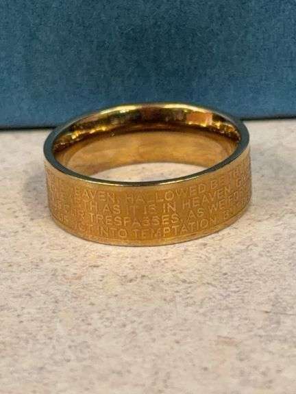 (1 Qty) Gold Colored Ring