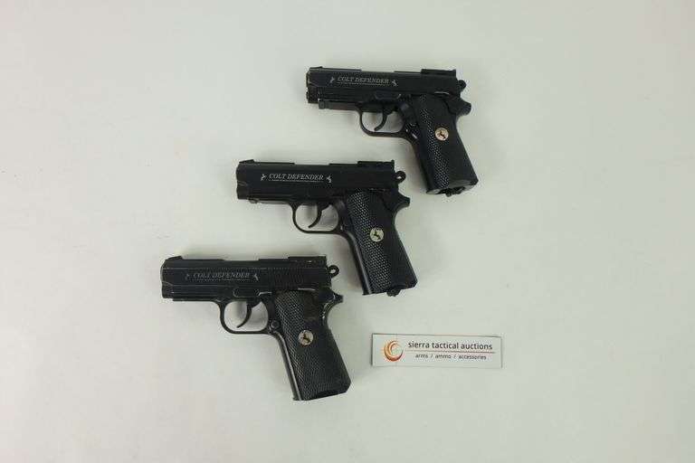 UMAREX COLT DEFENDER BB GUN LOT (3 PCS) - Sierra Tactical Auctions, Inc.