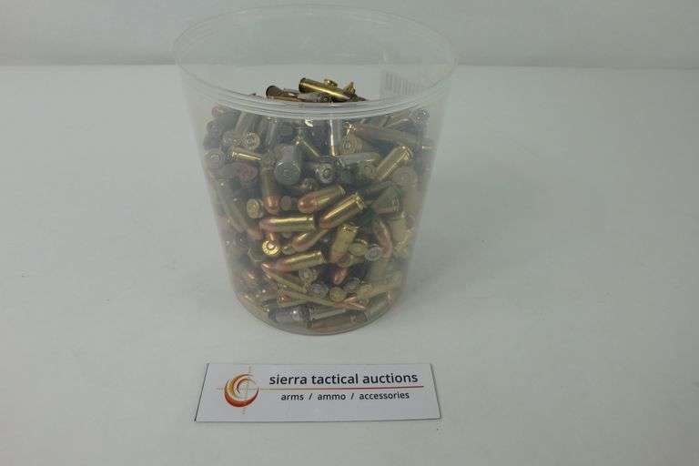 SMALL BUCKET MIXED CALIBER AMMO - Sierra Tactical Auctions, Inc.