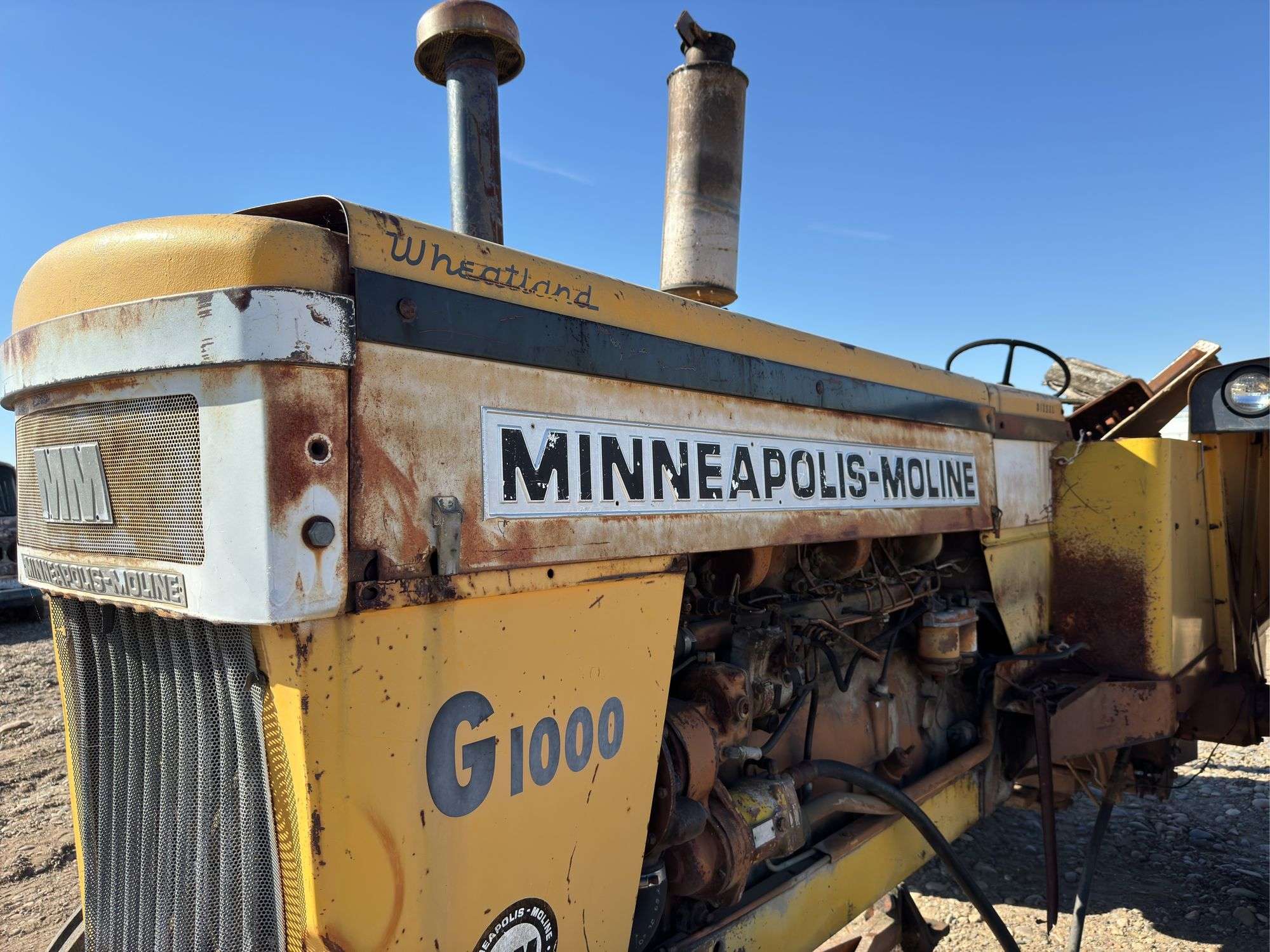 Minneapolis Moline G1000 G-1000 Tractor Operator's Owner Manual – Reproduction