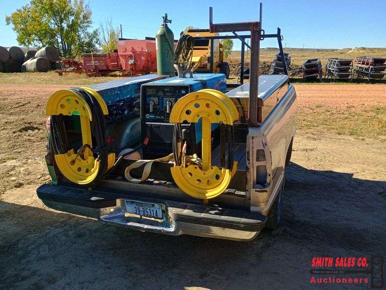 Service Trailer w/ Bobcat welder