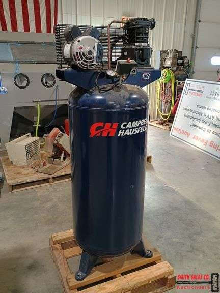 Unused 60 Gallon Campbell Hausfeld Air Compressor