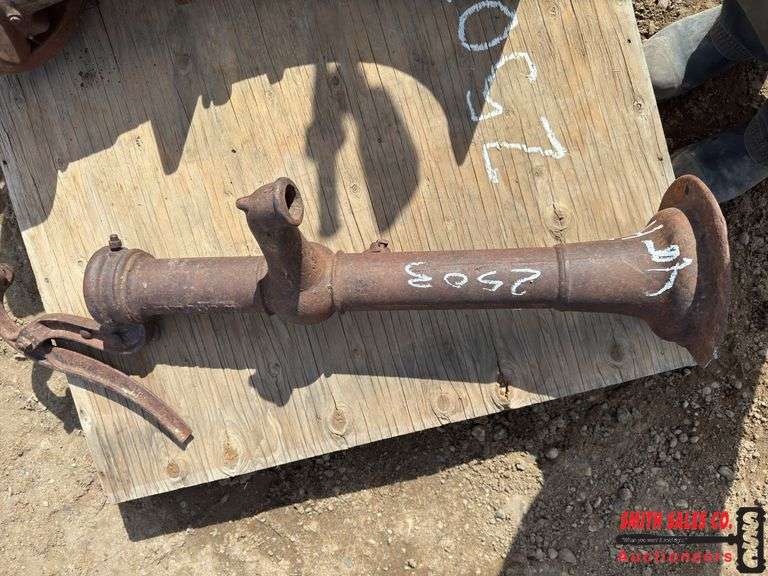 Antique yard art