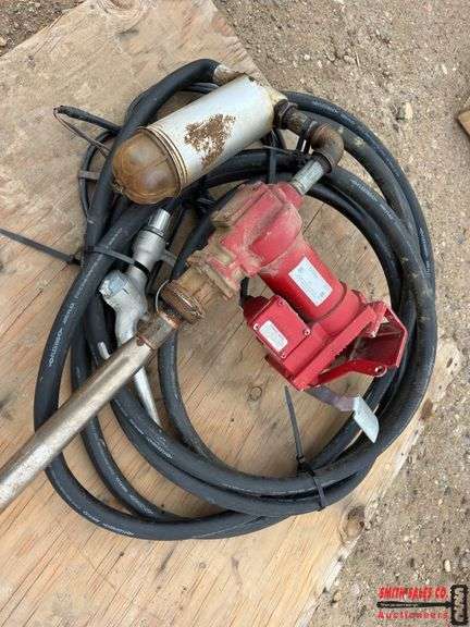 Slip Tank Pump and Fuel Filler