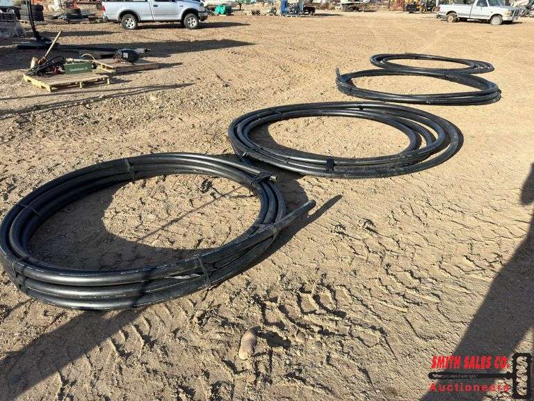 7 - 100ft Rolls of 2” HDPE